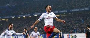 Matchwinner: Heiko Westermann erzielt den 2:1-Siegtreffer für den Hamburger SV.