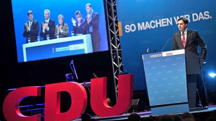 Auf dem Bundesparteitag der CDU in Berlin soll David McAllister ins Parteipräsidium gewählt werden.