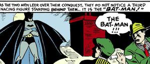 Premiere. In "Detective Comics" Nr. 27 hat Batman 1939 seinen ersten Auftritt. Auf dem Cover stand Mai, aber verkauft wurde das Heft bereits Ende März/Anfang April.