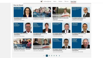 Die Bundesregierung und ihre Eigen-PR.