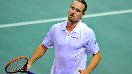 Die Niederlage von Peter Gojowczyk gegen Gael Monfils besiegelte das Aus des deutschen Davis-Cup-Teams.