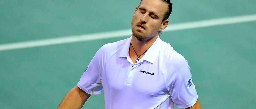 Die Niederlage von Peter Gojowczyk gegen Gael Monfils besiegelte das Aus des deutschen Davis-Cup-Teams.