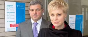 Die Buchautoren Saskia Etzold und Michael Tsokos.
