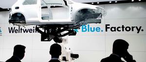 Wie am Fließband. China ist für Volkswagen schon der größte Absatzmarkt.