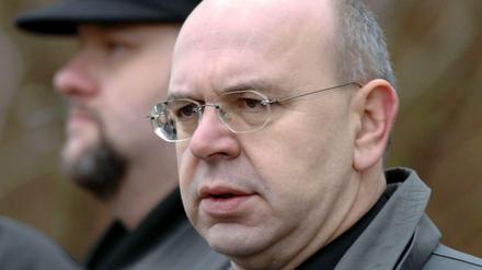 Der Generalsekretär der rechtsextremen NPD, Peter Marx.