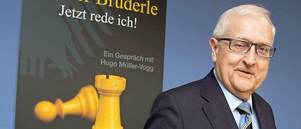 Rainer Brüderle stellte am Mittwoch sein Buch "Jetzt rede ich!" vor.