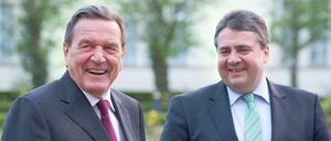 Gerhard Schröder und Sigmar Gabriel