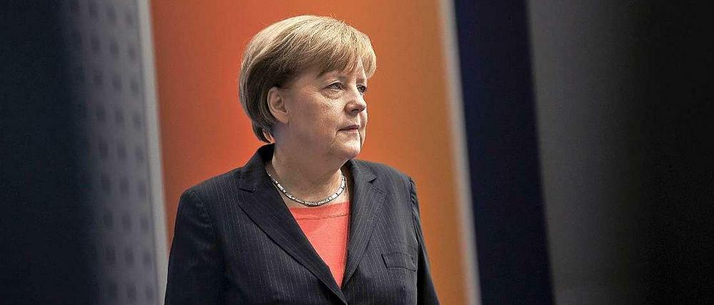 Kanzlerin Angela Merkerl.