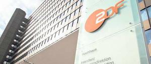Arbeitsplatz. Das Verwaltungsgebäude des ZDF auf dem Mainzer Lerchenberg. F.: imago