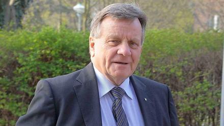 Flughafenchef Hartmut Mehdorn.