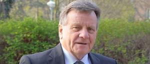 Flughafenchef Hartmut Mehdorn.