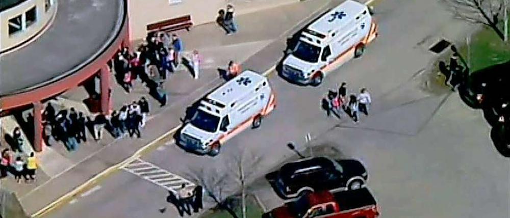 Der Ort der Tragödie in Murrysville bei Pittsburgh.