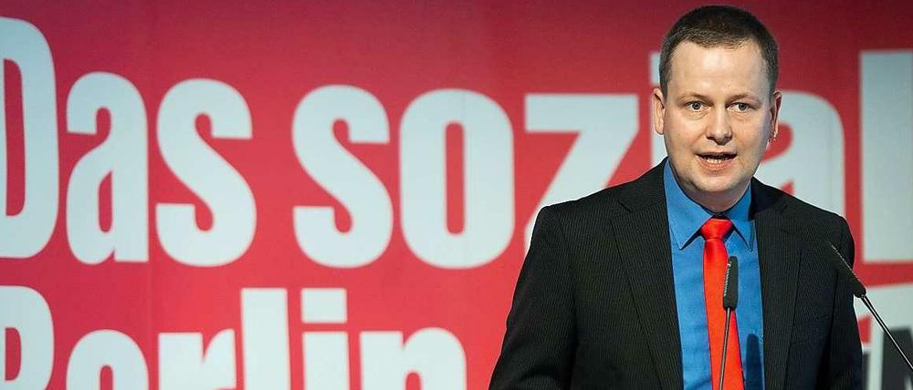 Der Berliner Linken-Vorsitzende Klaus Lederer. 