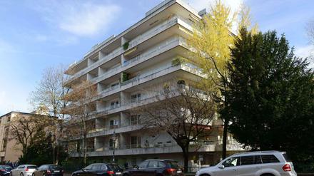 Das Haus in Schwabing, in dem sich Gurlitts Wohnung befindet.