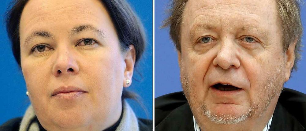Abwechselnd Chef. Ursula Heinen-Esser (CDU) und Michael Müller (SPD) sollen die Endlagerkommission alternierend leiten.