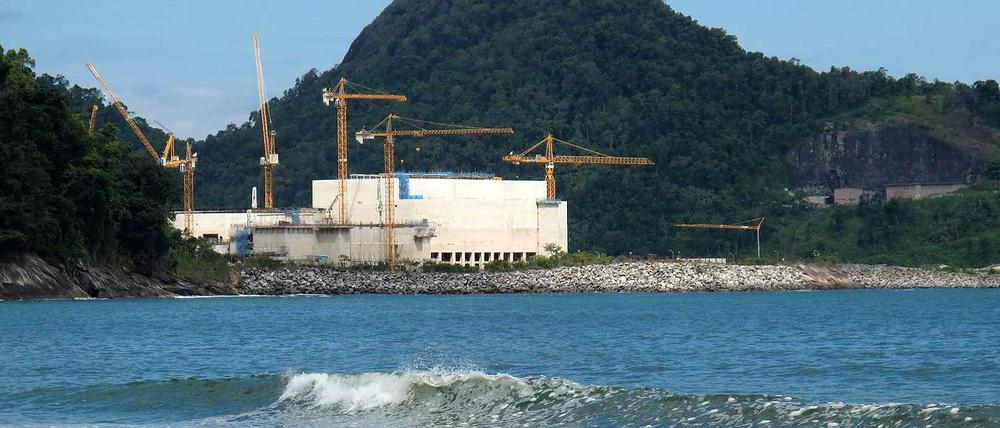 Atomkraft im Aufschwung: Rund 150 Kilometer südlich von Rio de Janeiro entsteht der neue Reaktor Angra 3.