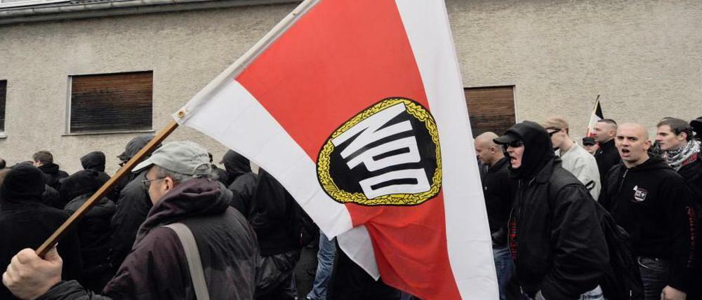 NPD-Kundgebung in Hessen