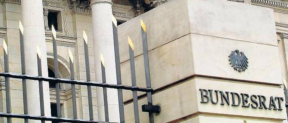 Verärgerung über die Bundesregierung herrscht derzeit im Bundesrat.