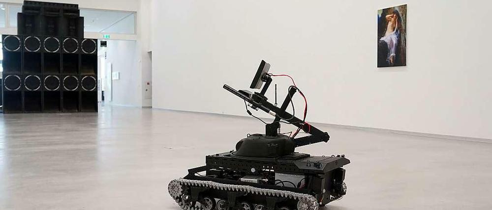 Nik Nowak, "Installation Shot" in der Berlinischen Galerie, 2014
