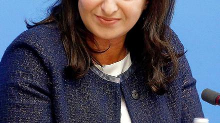 Dilek Kolat. SPD-Kreisvorsitzende in Tempelhof-.Schöneberg