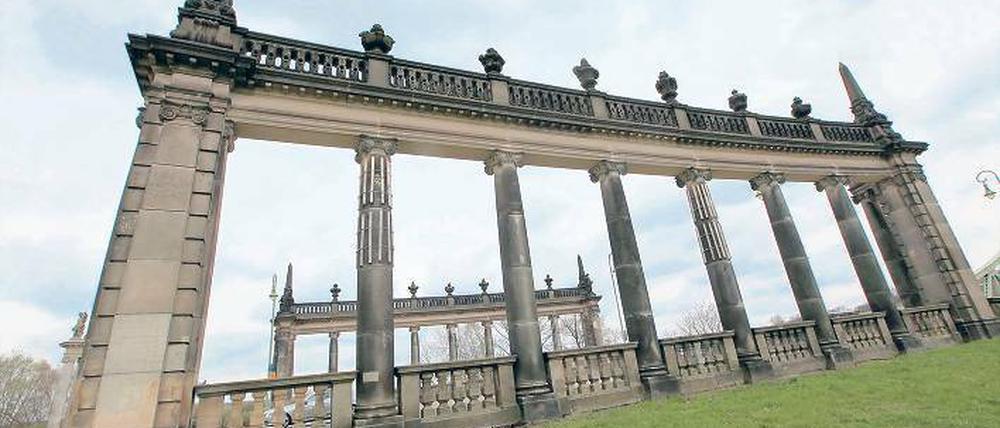 Schön, aber marode: Für 350.000 Euro wird das Bauwerk bis zum 9. November saniert.