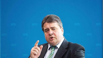 SPD-Chef Sigmar Gabriel.