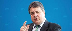 SPD-Chef Sigmar Gabriel.