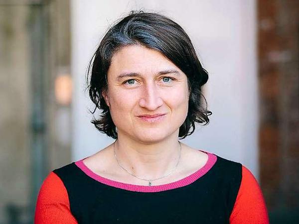 Christine Umpfenbach, die Regisseurin des dokumentarischen Theaterstücks "Urteile". Sie sagt über ihre Art von Theater: "Ich habe gelernt, dem dokumentarischen Material zu vertrauen."