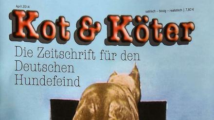 Titelbild der ersten Ausgabe von Kot &amp; Köter.