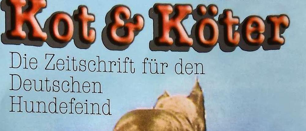 Titelbild der ersten Ausgabe von Kot & Köter.