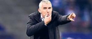 Begabter Selbstdarsteller. Vier Jahre lang war Slomka Trainer in Hannover, jetzt gilt seine ganze Arbeit und Zuneigung dem Hamburger SV.
