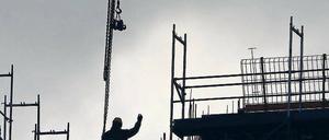 Das Dach wird zur Baustelle