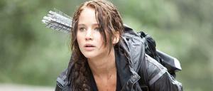Jennifer Lawrence in einer Szene des Films "Die Tribute von Panem - Tödliche Spiele" 