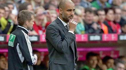 Pep ohne Pepp: Auch Guardiola ist nicht unfehlbar, siehe Augsburg und Dortmund.