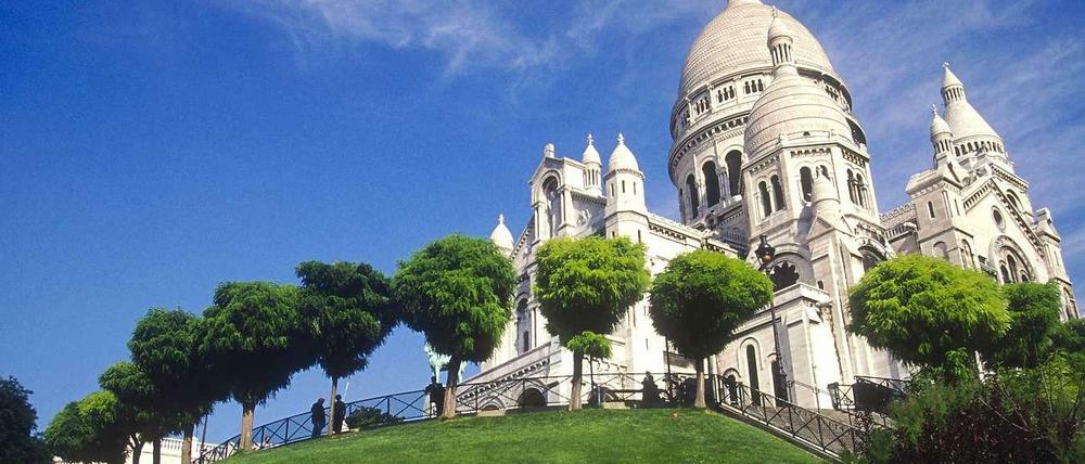 Der weiße Riese: Die Balisique du Sacré-Coeur überragt alles.