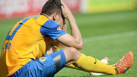 Weiter ganz unten: Eintracht Braunschweig und Mirko Boland.