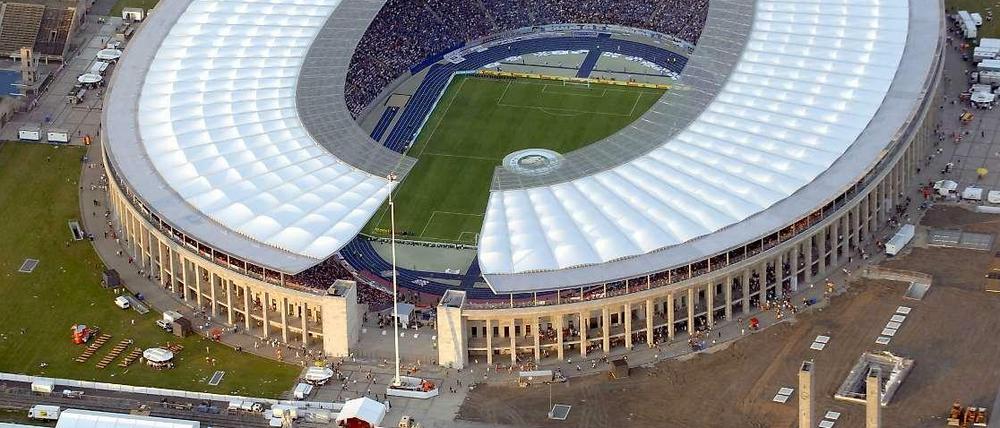Soll das Olympiastadion zum Wahllokal im XXL-Format werden?