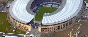 Soll das Olympiastadion zum Wahllokal im XXL-Format werden?