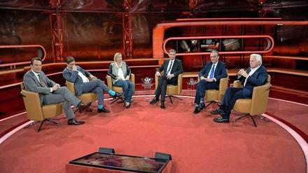 Illustre Runde: die Sendung zum Thema "Wie geht es Michael Schumacher" bei Günther Jauch.
