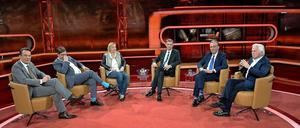 Illustre Runde: die Sendung zum Thema "Wie geht es Michael Schumacher" bei Günther Jauch.