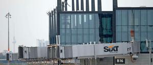 Leere am Flughafen BER.