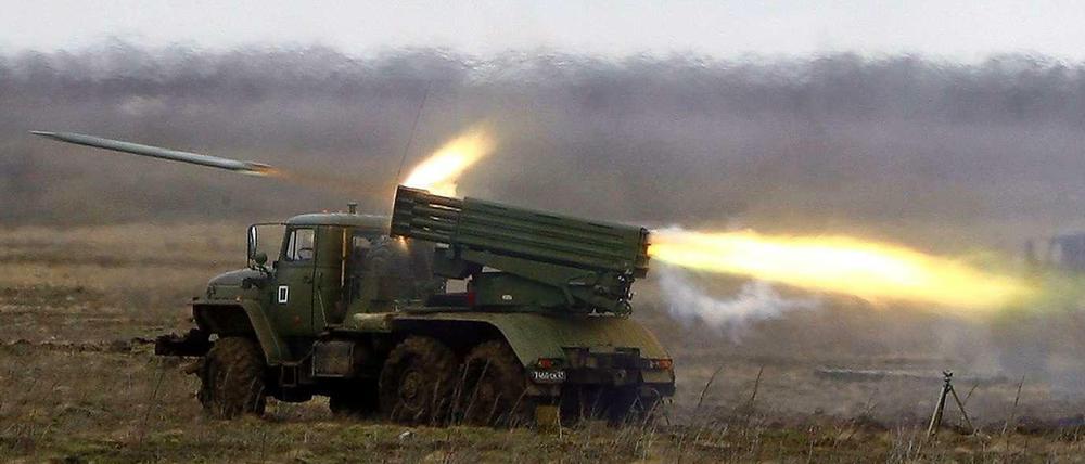 Ein Manöver in Russland. Das Land gehört zu jenen Staaten, die ihre Militäretats weiter aufstocken. 