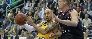 Crunchtime-Held. David Logan (l.) war im entscheidenden Moment da.