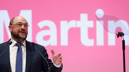 Martin Schulz, der sozialdemokratische Spitzenkandidat bei der Europawahl.