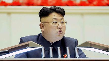 Nordkoreas Diktator Kim Jong Un.