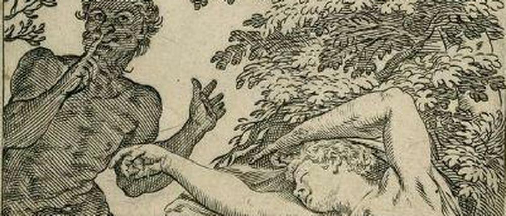 Psst. Carraccis Satyr geht zur schlafenden Nymphe. 