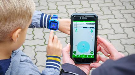 Eine GPS-Uhr