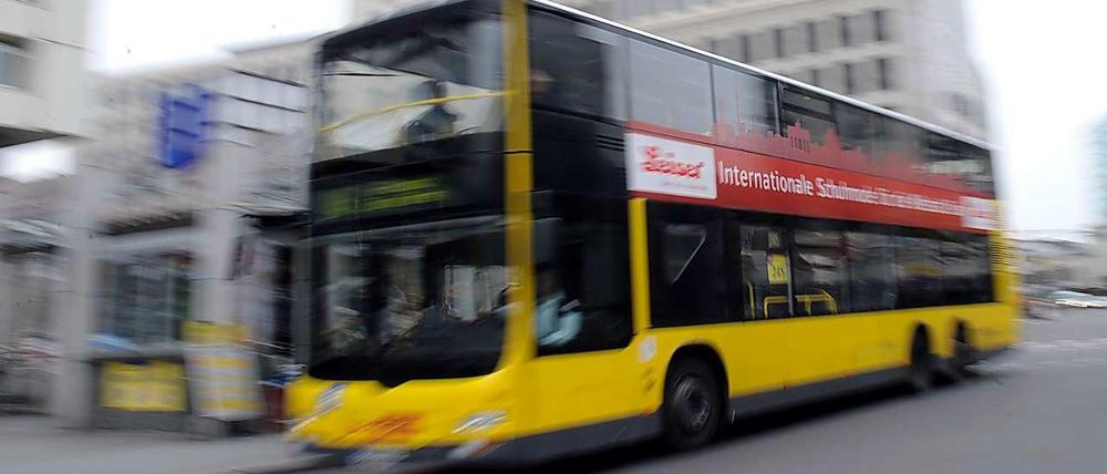 Ein Bus der BVG (Symbolfoto).