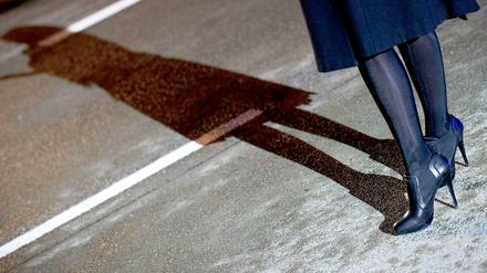 Prostituierte auf dem Autobahnstrich