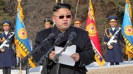 Oben lang, an der Seite kurz. Die Frisur von Kim Jong Un sorgt für Zoff.